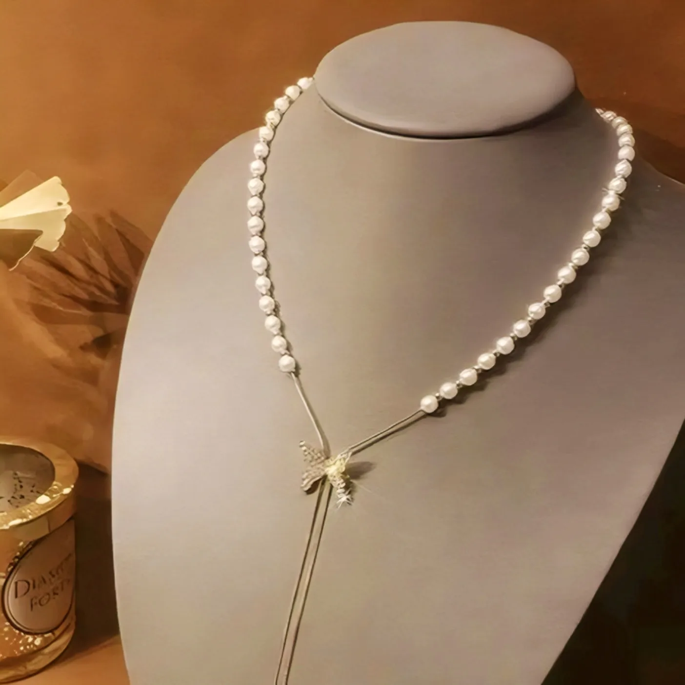 Pearl Choker Necklace in Korean Style – Stylish & Trendy Necklace for Girls & Women