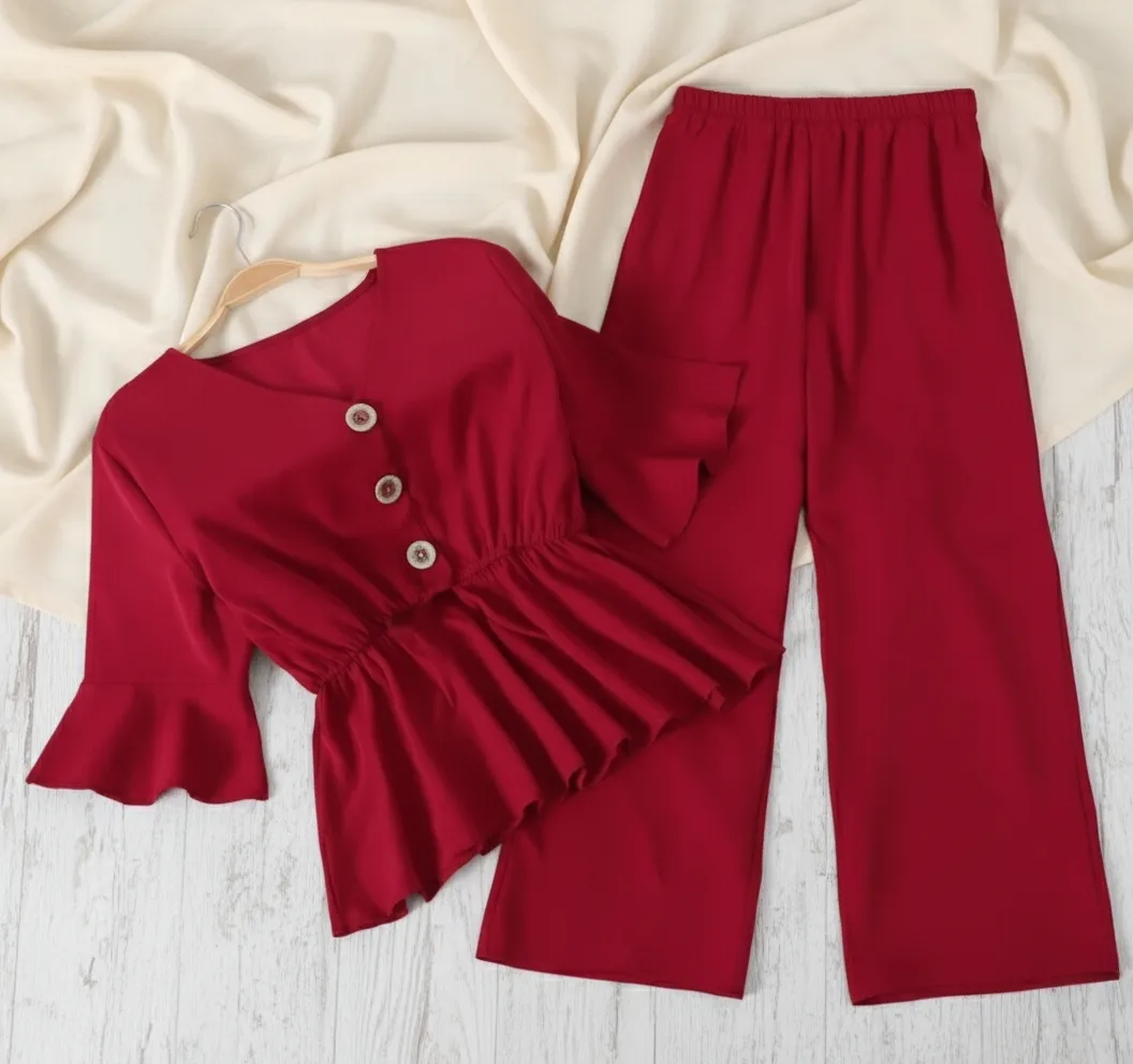 Chic & Trendy Solid V-Neck Jumpsuits for Women