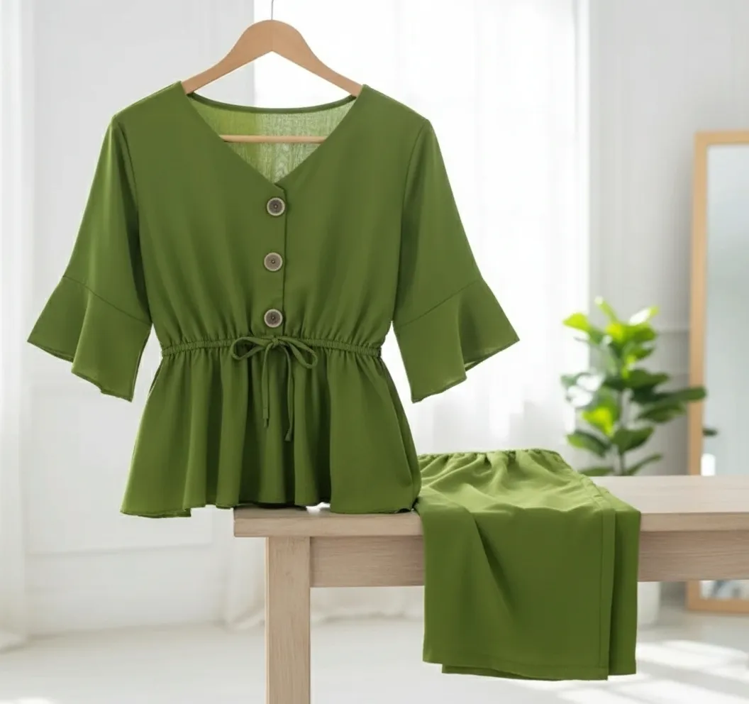 Chic & Trendy Solid V-Neck Jumpsuits for Women